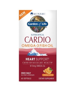 Minami Cardio Omega-3 - s příchutí pomeranče - 60 tobolek